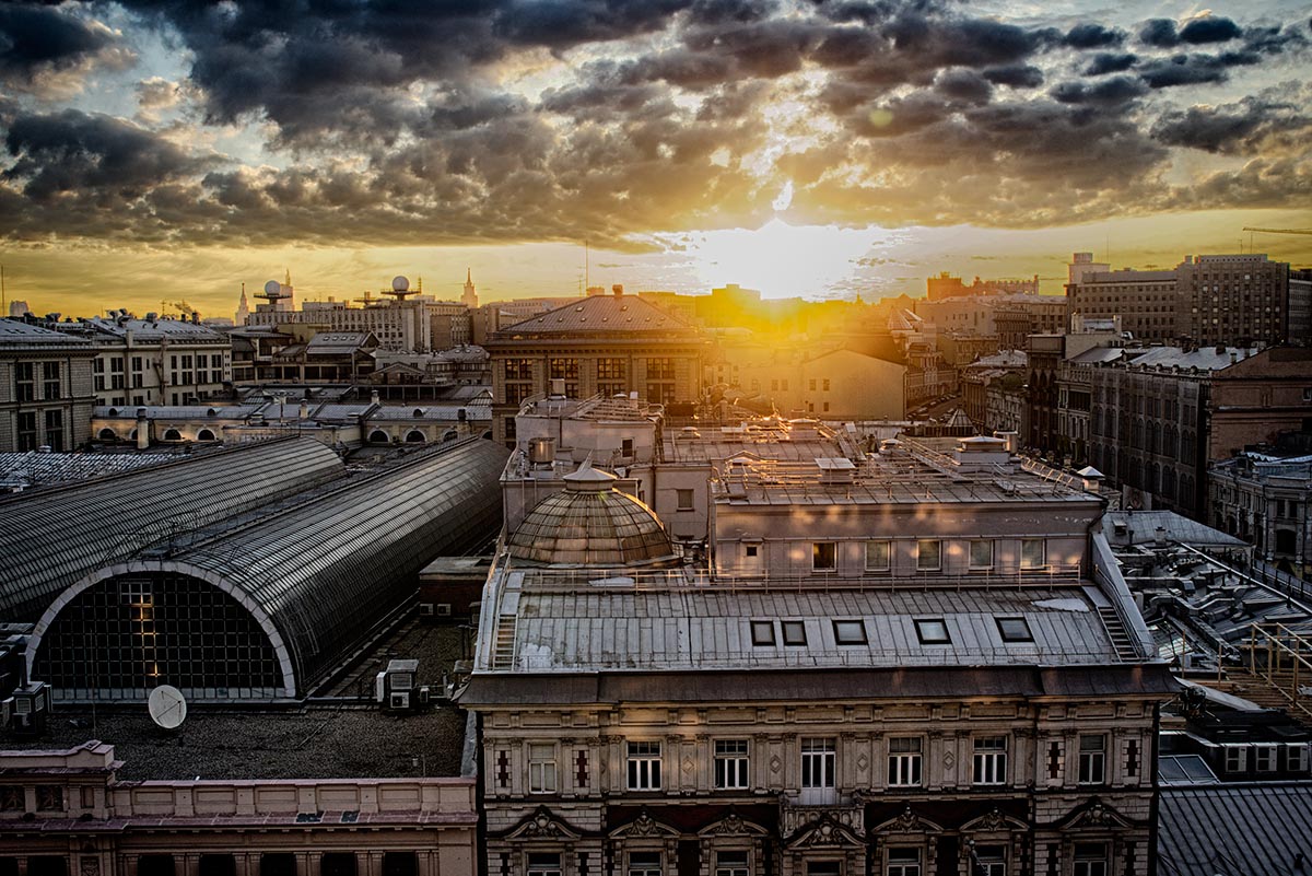 Открытые крыши Москвы фото
