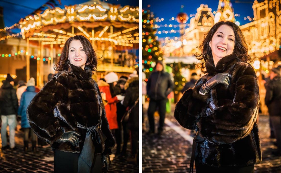 Новогодняя фотопрогулка в центре Москвы