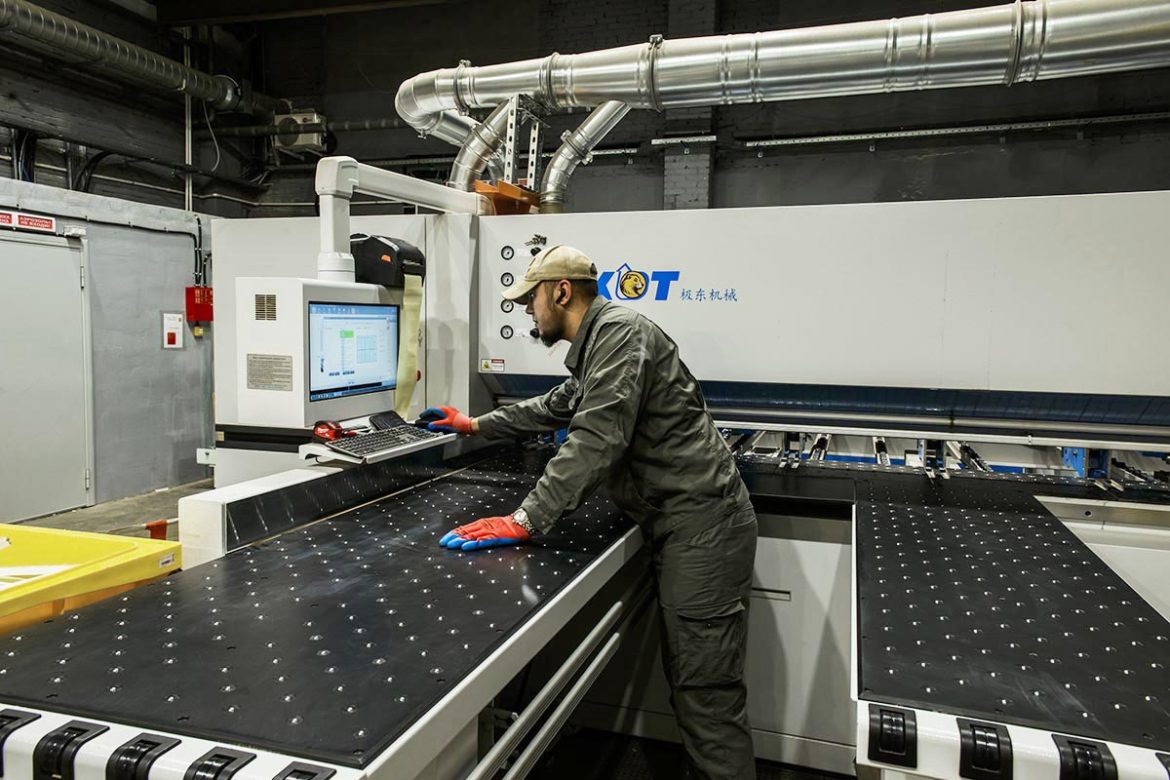 Съёмка мебельного производстваа